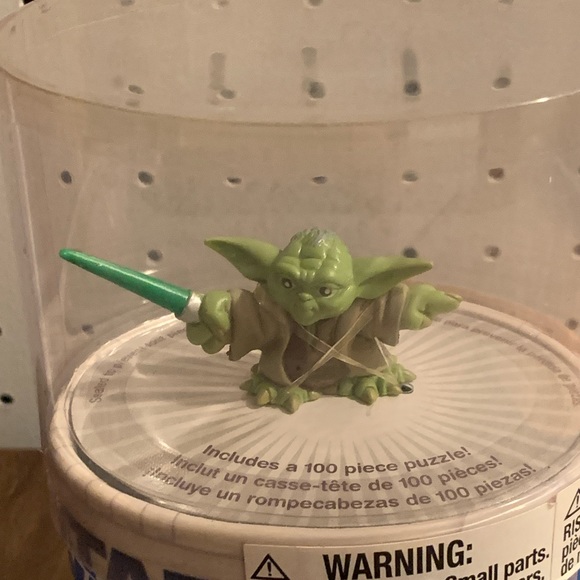 🧩 2008 HASBRO STAR WARS YODA FIGURE & PUZZLE - BRAND NEW 🧩 - Picture 4 of 9